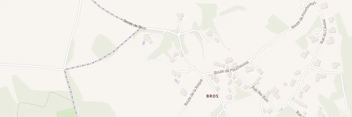Plan du 5109 Bros à La Rouquette