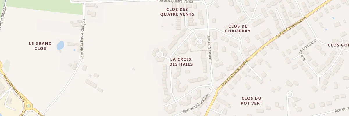Plan du 36 Rue de la Croix des Haies à Saint-Jean-de-Braye