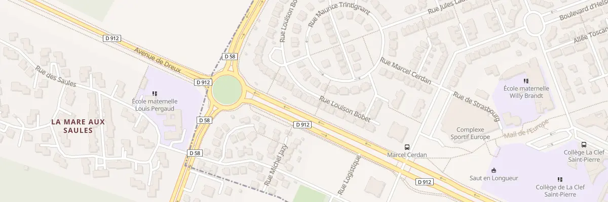 Plan du 40 Rue Louison Bobet à Élancourt