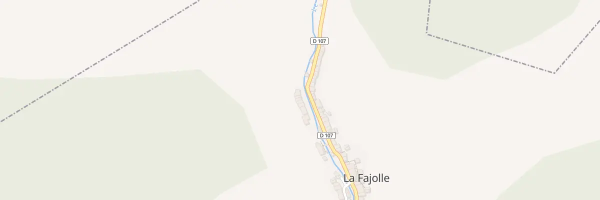 Plan du 68 Le Village à La Fajolle