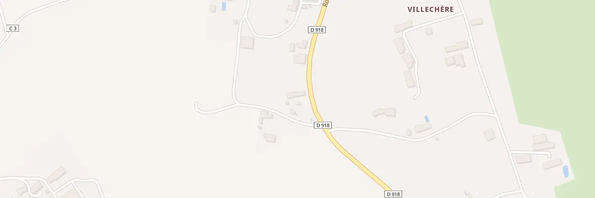 Plan du 5089 Le Village de Villechere à Saint-Chartier