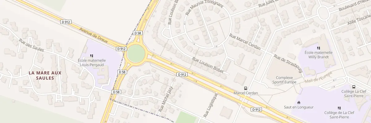 Plan du 42 Rue Louison Bobet à Élancourt