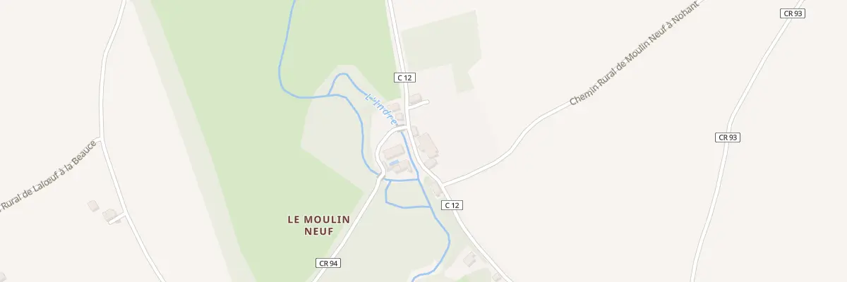 Plan du 5126 Le Moulin Neuf à Nohant-Vic