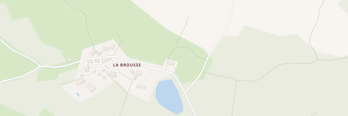 Plan du 4 La Brousse à Glénic