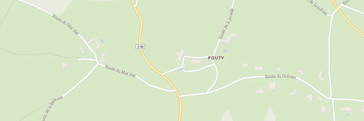 Plan du 5079 A Pouty à Montsalès