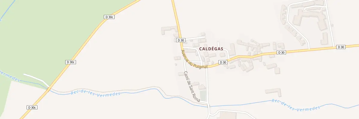 Plan du 16 Caldegues à Bourg-Madame