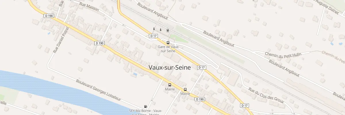 Plan du 41 Av de la Gare à Vaux-sur-Seine