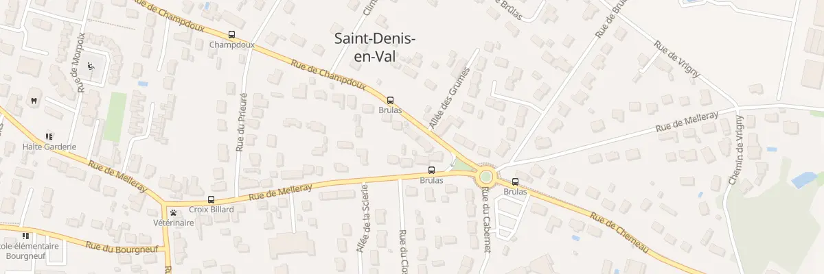 Plan du 594 Rue de Champdoux à Saint-Denis-en-Val