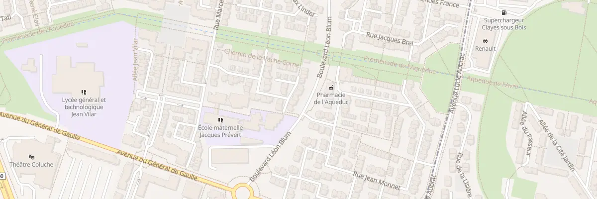 Plan du 150 Rue François Mauriac à Plaisir