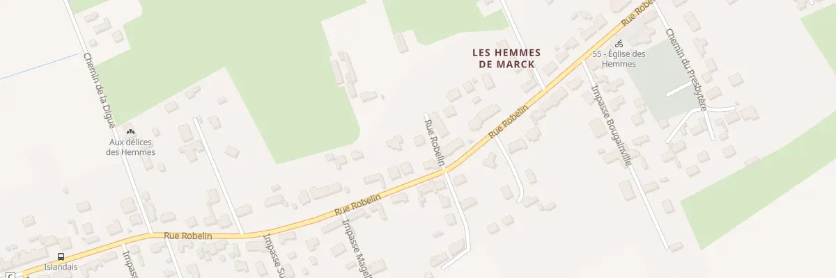 Plan du 441 Rue Robelin à Marck