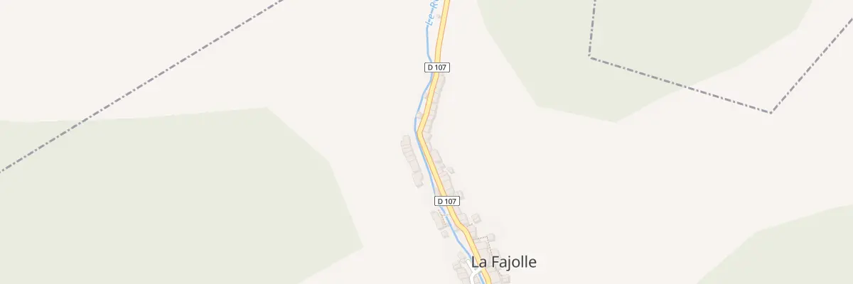 Plan du 8 Le Village à La Fajolle