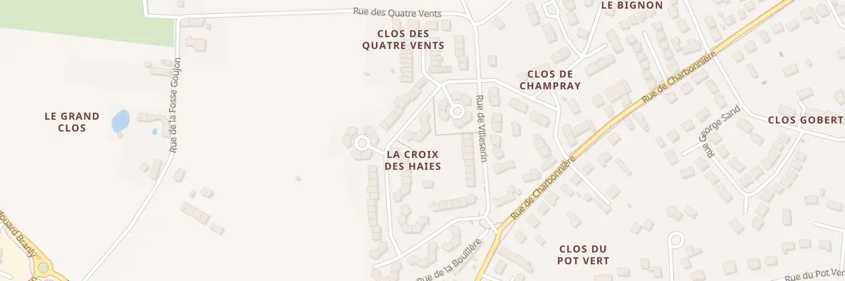 Plan du 40 Rue de la Croix des Haies à Saint-Jean-de-Braye