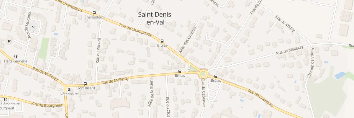 Plan du 612 Rue de Champdoux à Saint-Denis-en-Val