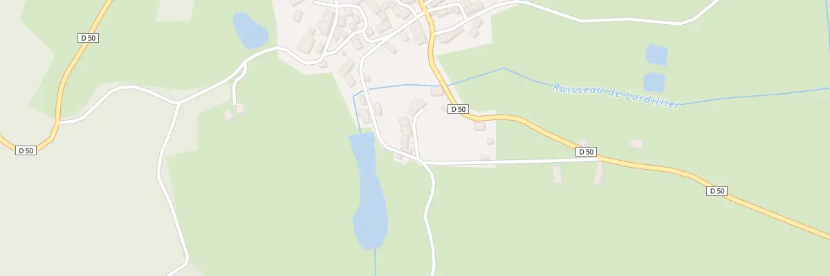 Plan du 49 La Charse à Saint-Yrieix-les-Bois