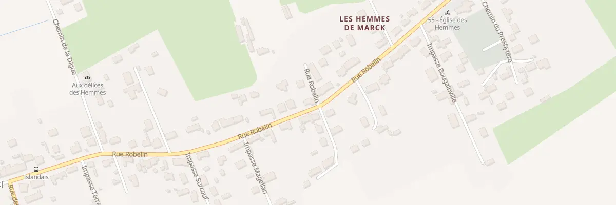 Plan du 457 Rue Robelin à Marck