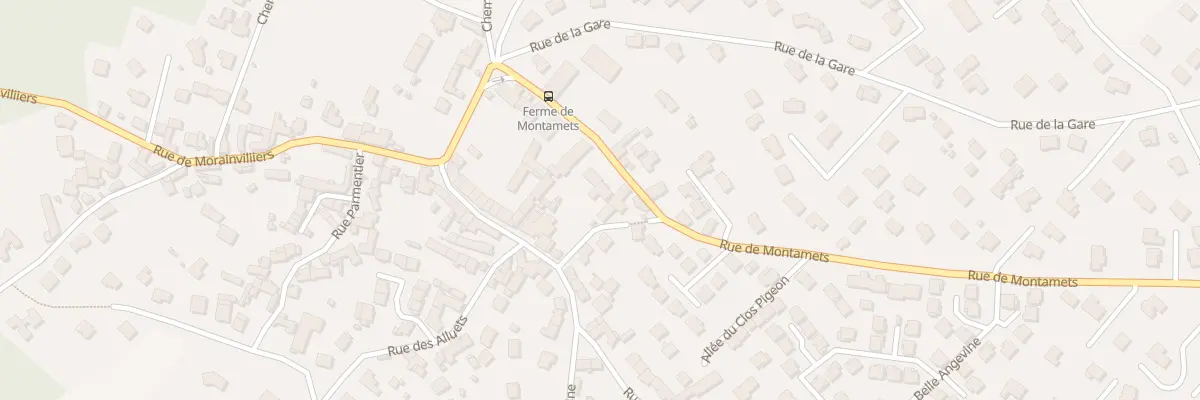 Plan du 905 Rue de Montamets à Orgeval