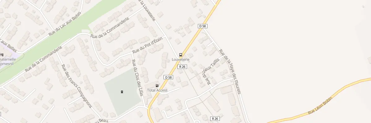 Plan du 10 Rue de Versailles au Mesnil-Saint-Denis
