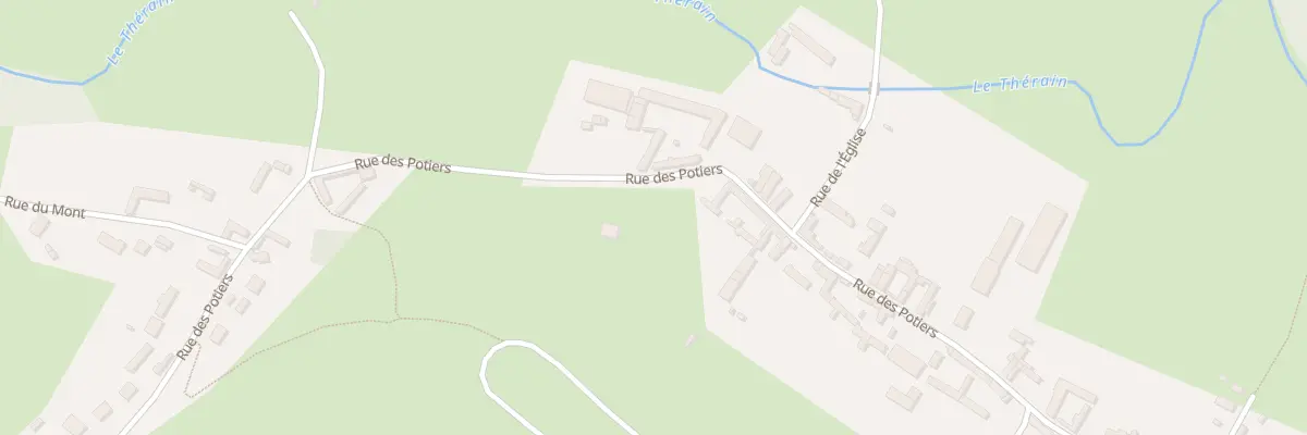 Plan du 21 Rue des Potiers à Bonnières