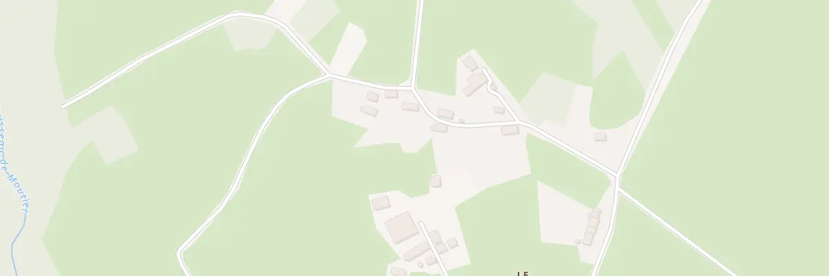 Plan du 6 Le Montaureux à Moutier-Malcard