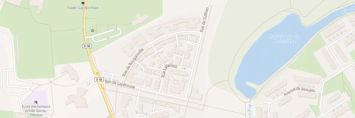 Plan du 27 Rue Lafayette à Élancourt