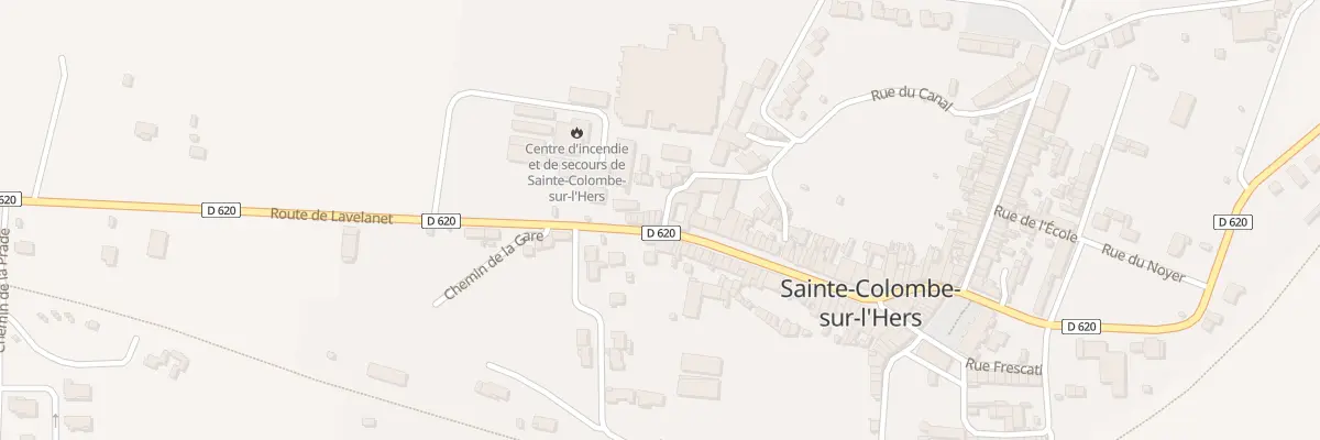 Plan du 62 Gr Grand Rue à Sainte-Colombe-sur-l’Hers