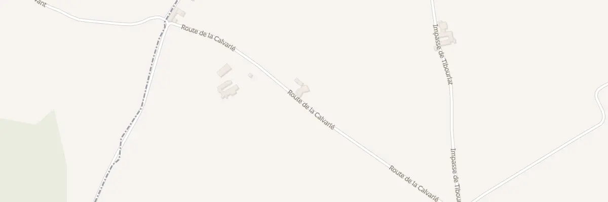 Plan du 1490 Rte de la Calvarié à Bournazel