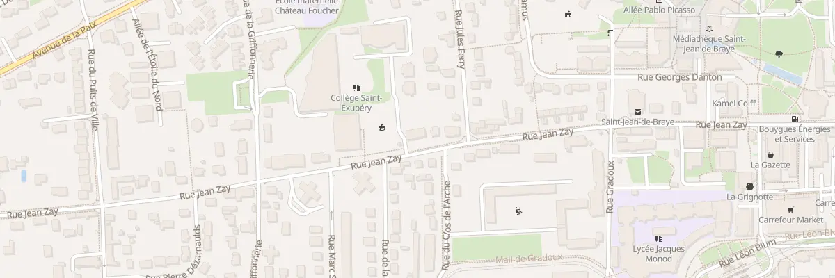 Plan du 113 Rue Jean Zay à Saint-Jean-de-Braye