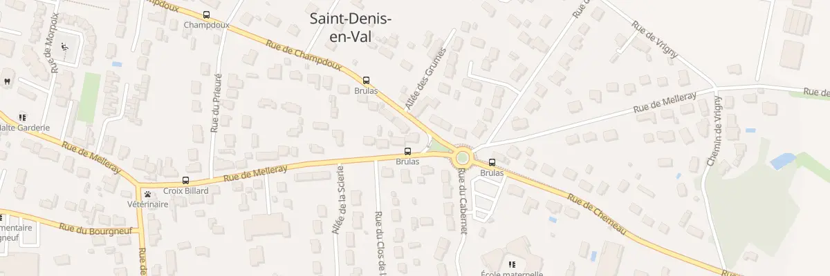 Plan du 632 Rue de Champdoux à Saint-Denis-en-Val