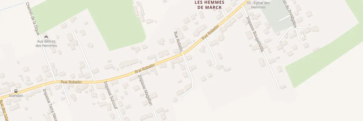 Plan du 460 Rue Robelin à Marck