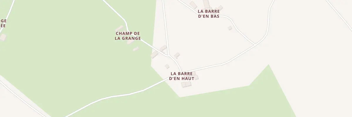 Plan du 5091 La Barre d’En Haut à Chassignolles