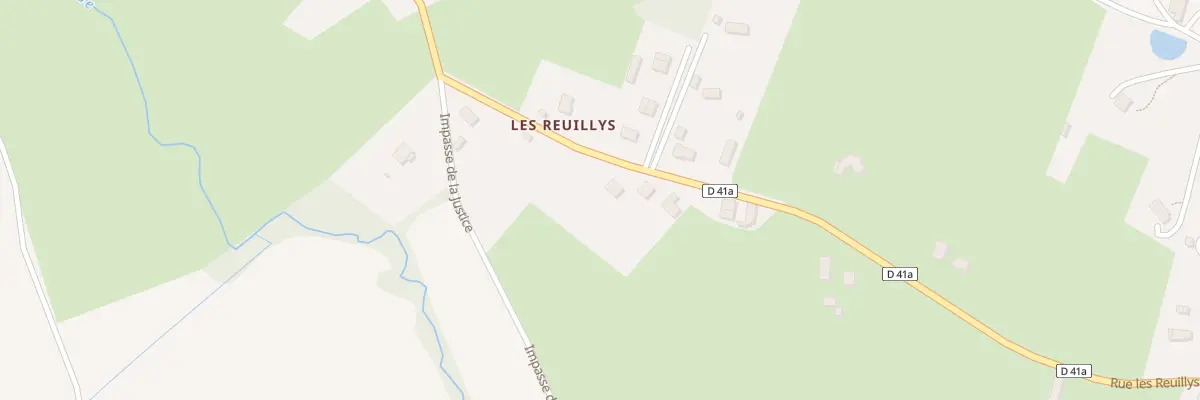 Plan du 8 Les Reuillys à Montgivray