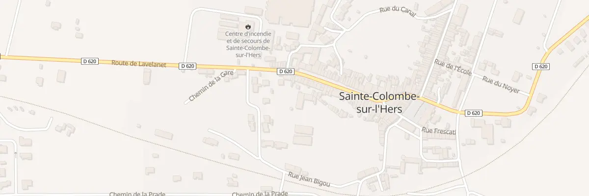 Plan du 61 Gr Grand Rue à Sainte-Colombe-sur-l’Hers