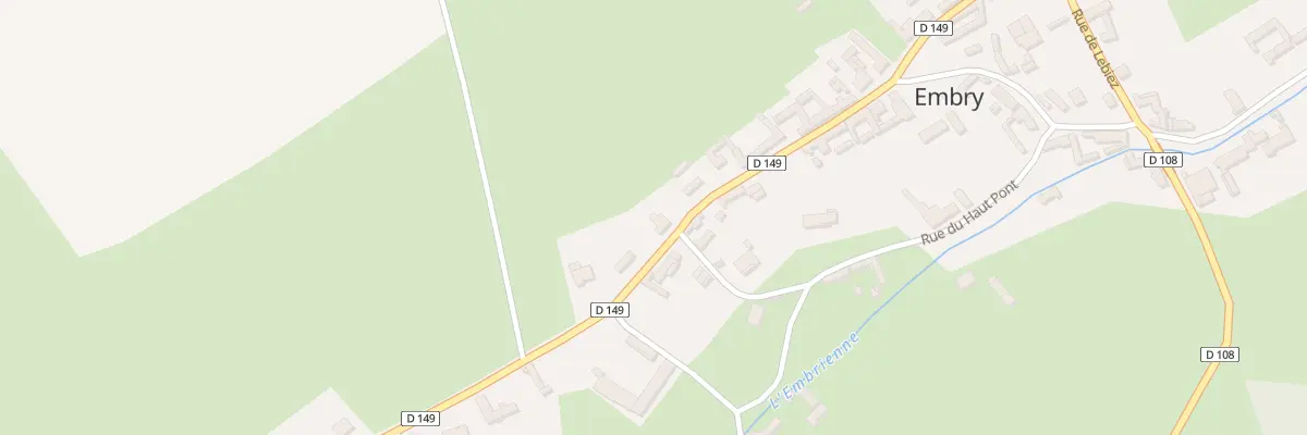 Plan du 28 Rue Principale à Embry