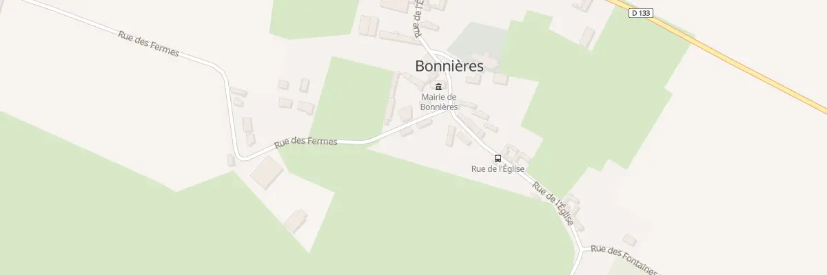 Plan du 1 Rue des Fermes à Bonnières