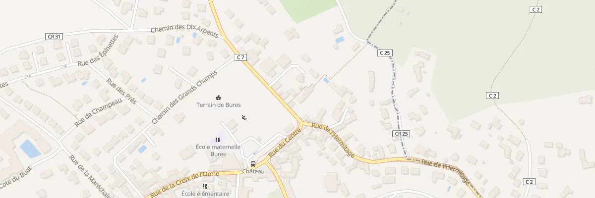 Plan du 2 Rue de la Fontaine à Morainvilliers
