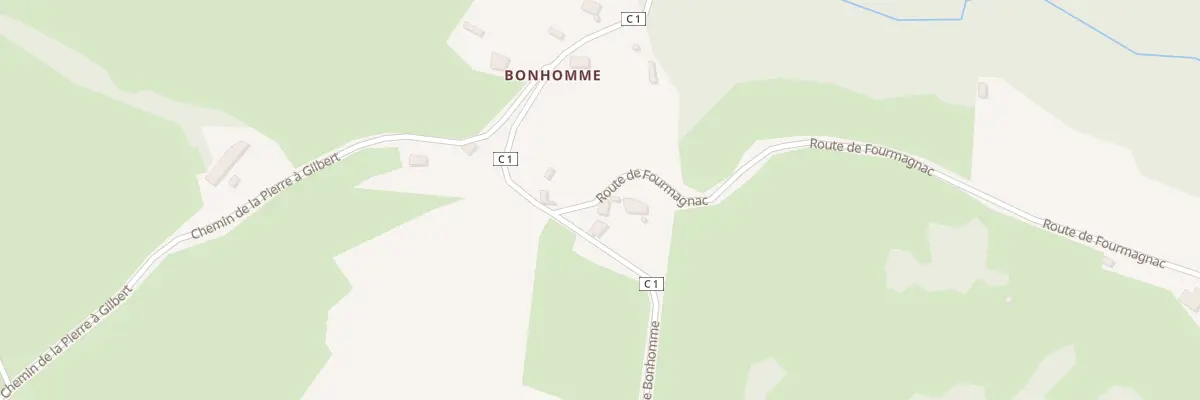 Plan du 44 Rte de Fourmagnac à Fons