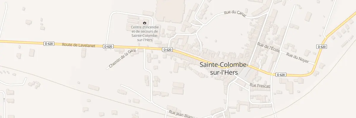 Plan du 57 Gr Grand Rue à Sainte-Colombe-sur-l’Hers