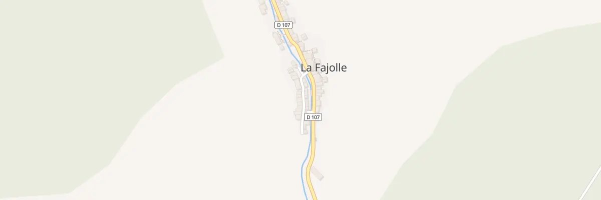 Plan du 34 Le Village à La Fajolle