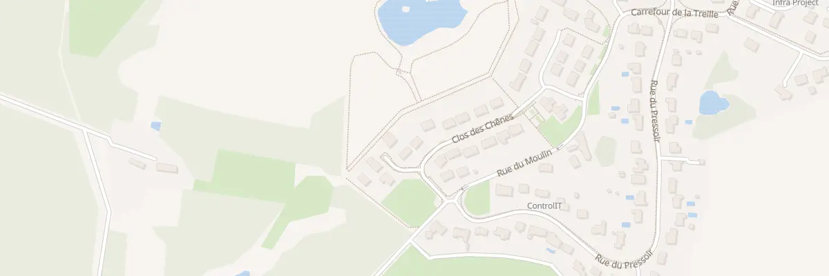 Plan du 278 Clos des Chênes à Chanteau