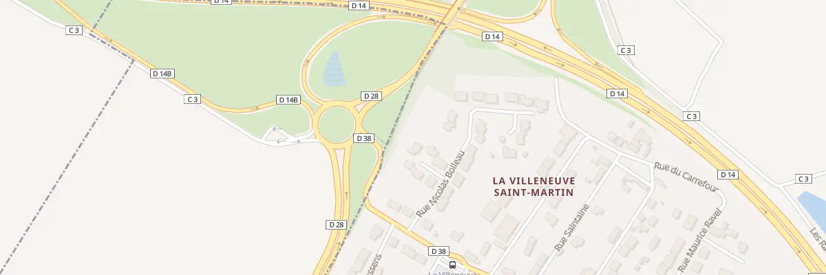 Plan du 24 Rue Nicolas Boileau à Ableiges