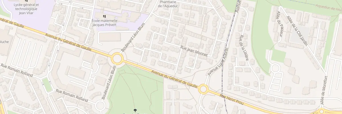 Plan du 74 Rue Jean Moulin à Plaisir