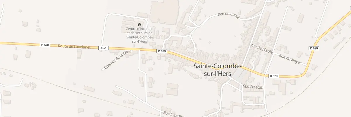Plan du 53 Gr Grand Rue à Sainte-Colombe-sur-l’Hers