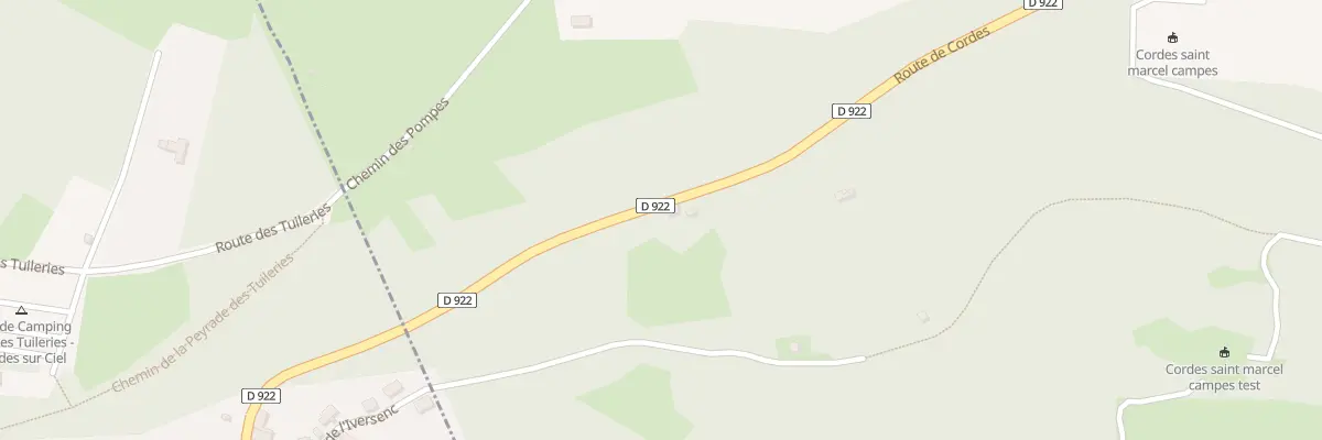 Plan du 5123 Liversenq à Saint-Marcel-Campes