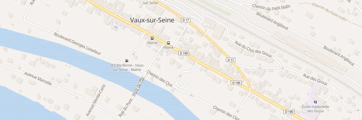 Plan du 121 Rue du Gen de Gaulle à Vaux-sur-Seine