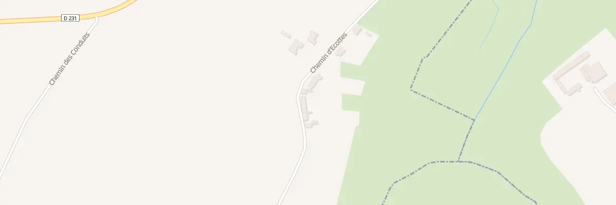 Plan du 553 Che d’Ecottes à Brêmes