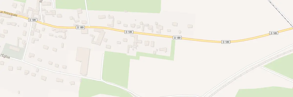 Plan du 3 Rue Principale à Éplessier