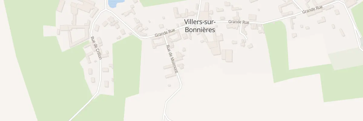Plan du 5 Rue de Moimont à Villers-sur-Bonnières