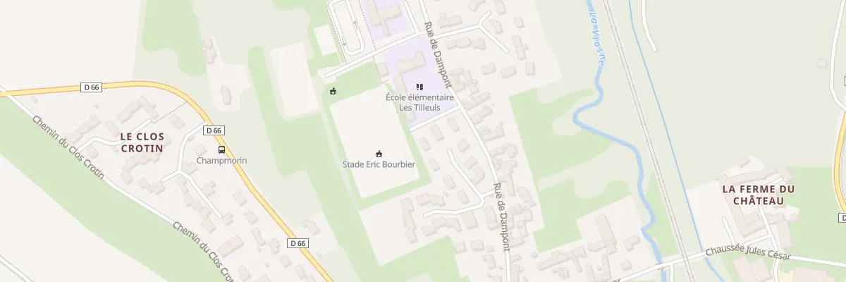 Plan du 15 Rue de Dampont à Us
