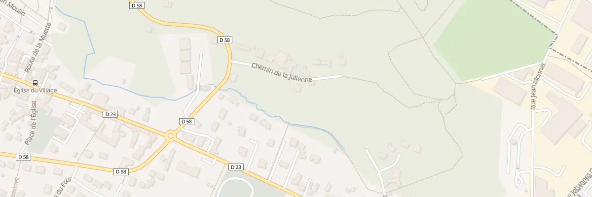 Plan du 1 Che de la Julienne à Élancourt