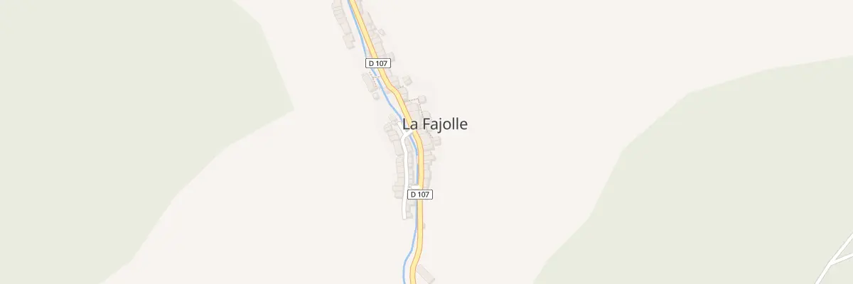 Plan du 25 Le Village à La Fajolle